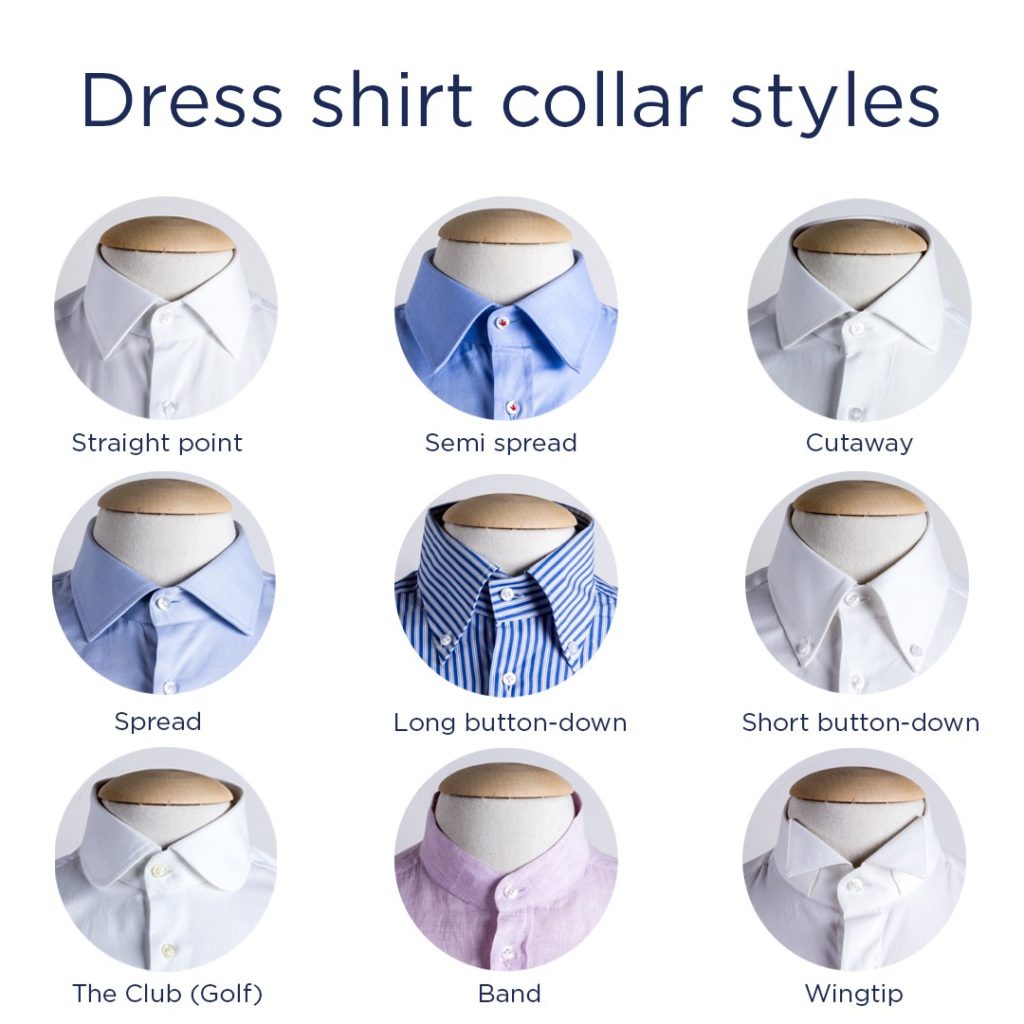 Shirt collars: Types and Best Combinations - Styles Men